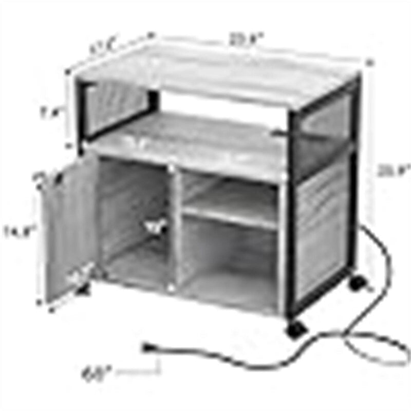 Classeur latéral - 23.6P x 17.2L x 26H