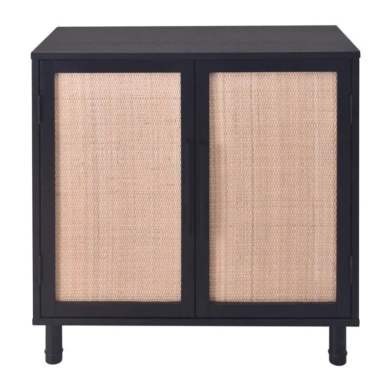 Hopper Studio Delancey Meuble bas 2 portes noir marron